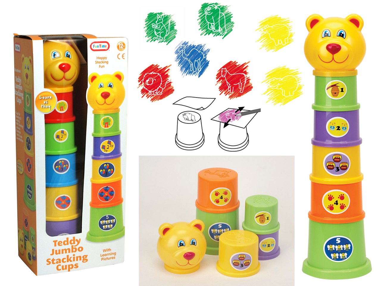 early learning centre stacking cups
