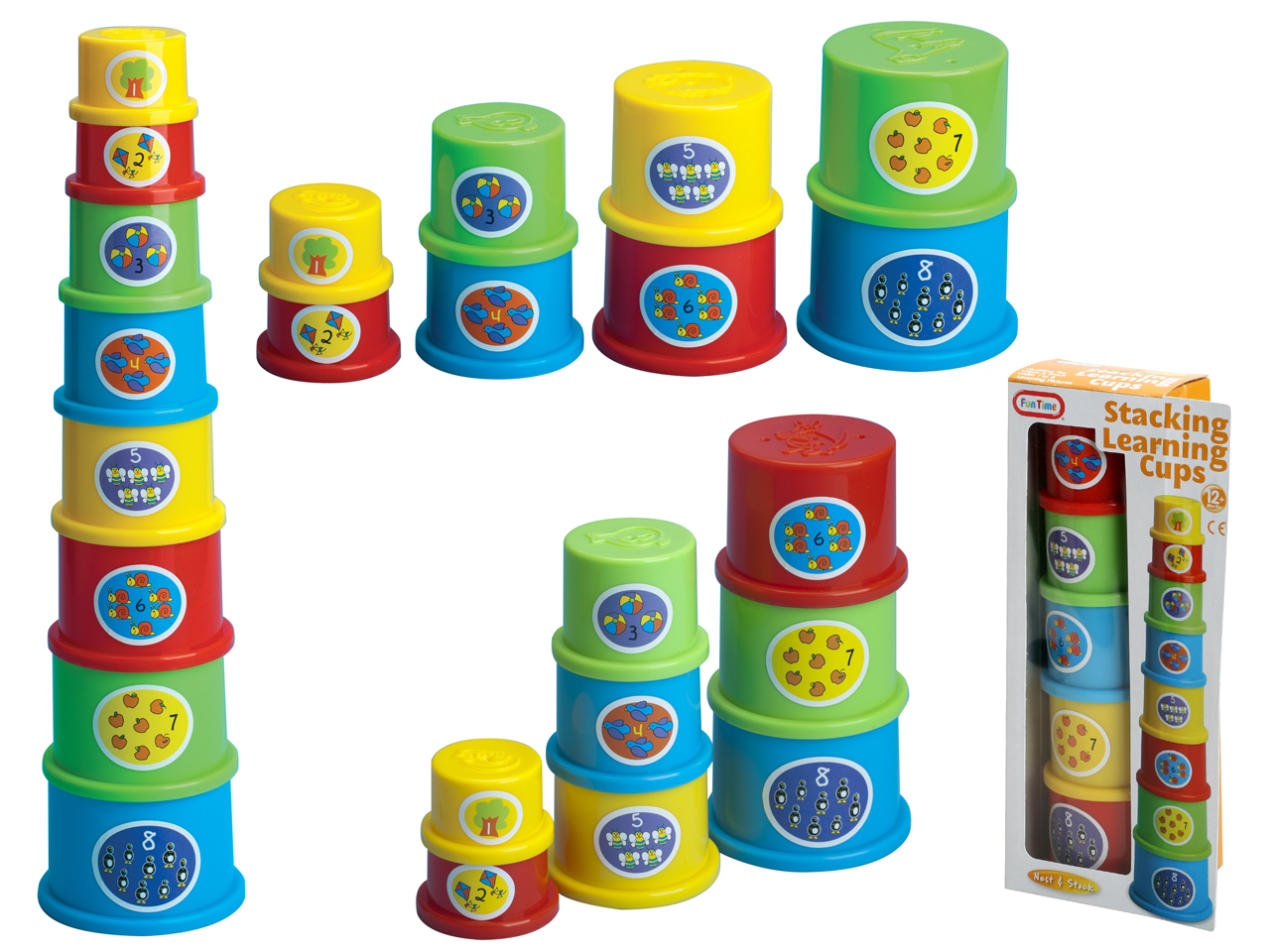 early learning centre stacking cups