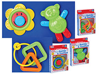 RATTLE & TEETHER 3-ASSTD